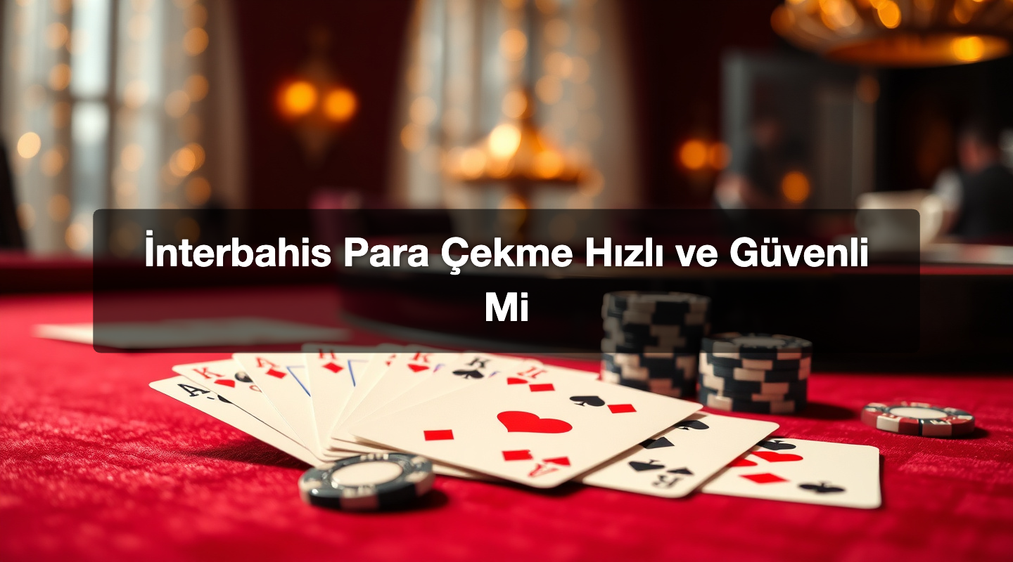 İnterbahis Para Çekme Hızlı ve Güvenli Mi